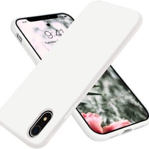 מגן גומי Velox iPhone X – לבן